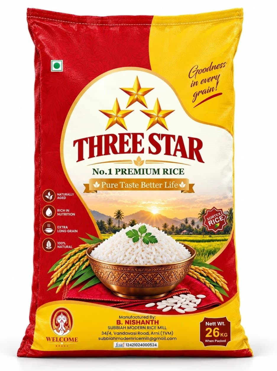 Three Star Premium Rice